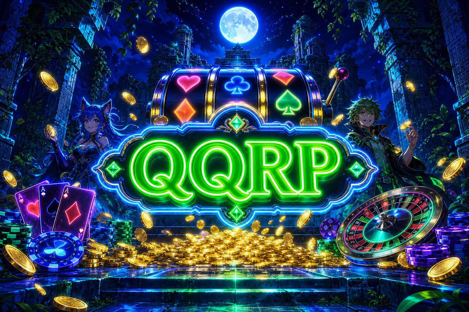 Ilustrasi kelinci keberuntungan sebagai simbol topik Fortune Rabbit di platform QQRP